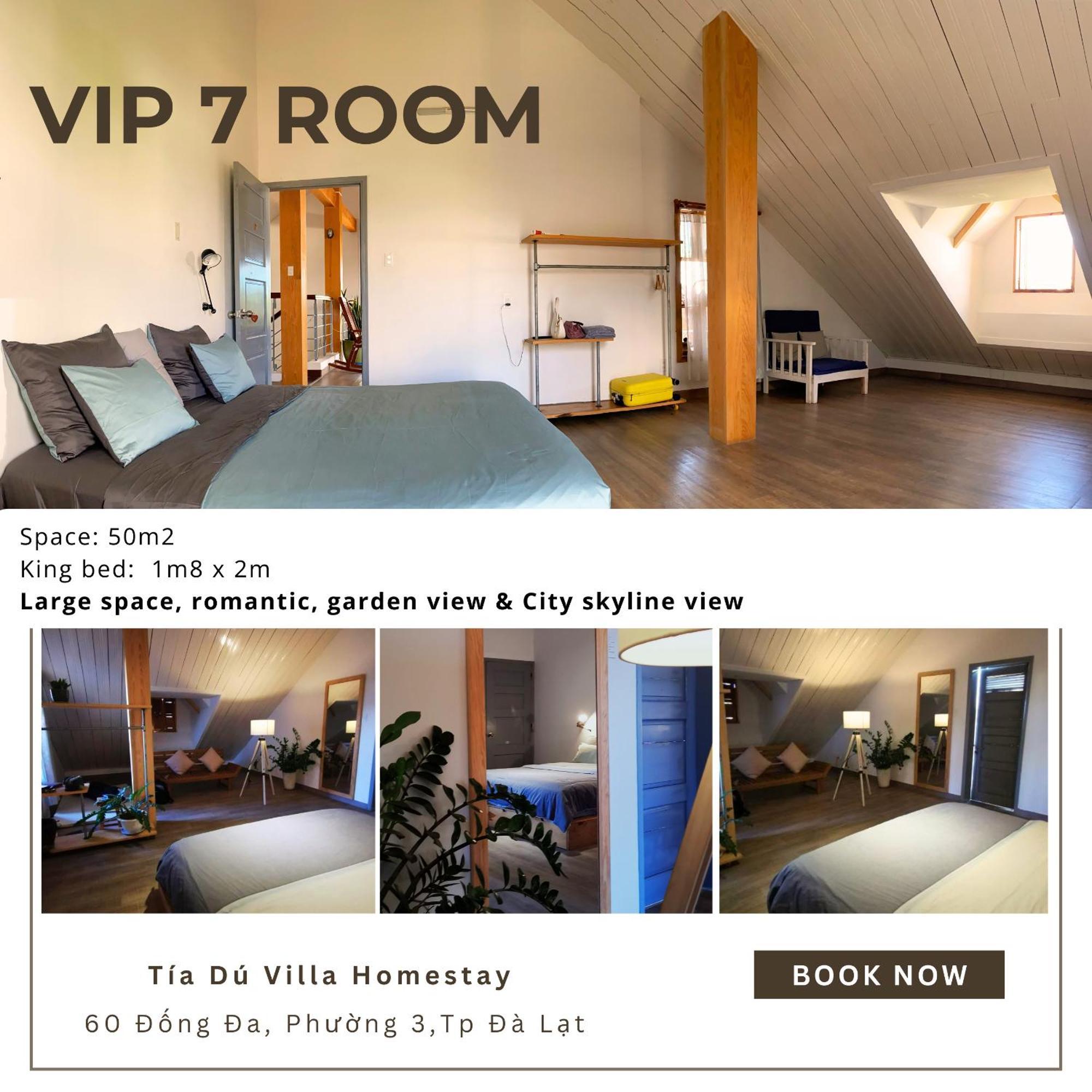 Tia Du Villa Homestay 달랏 외부 사진