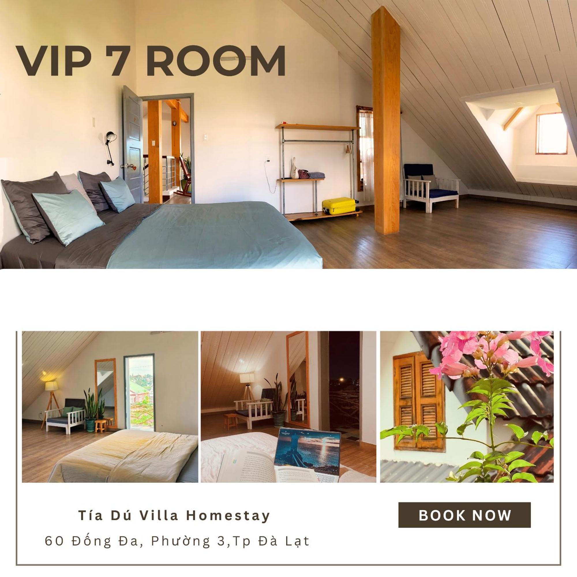 Tia Du Villa Homestay 달랏 외부 사진