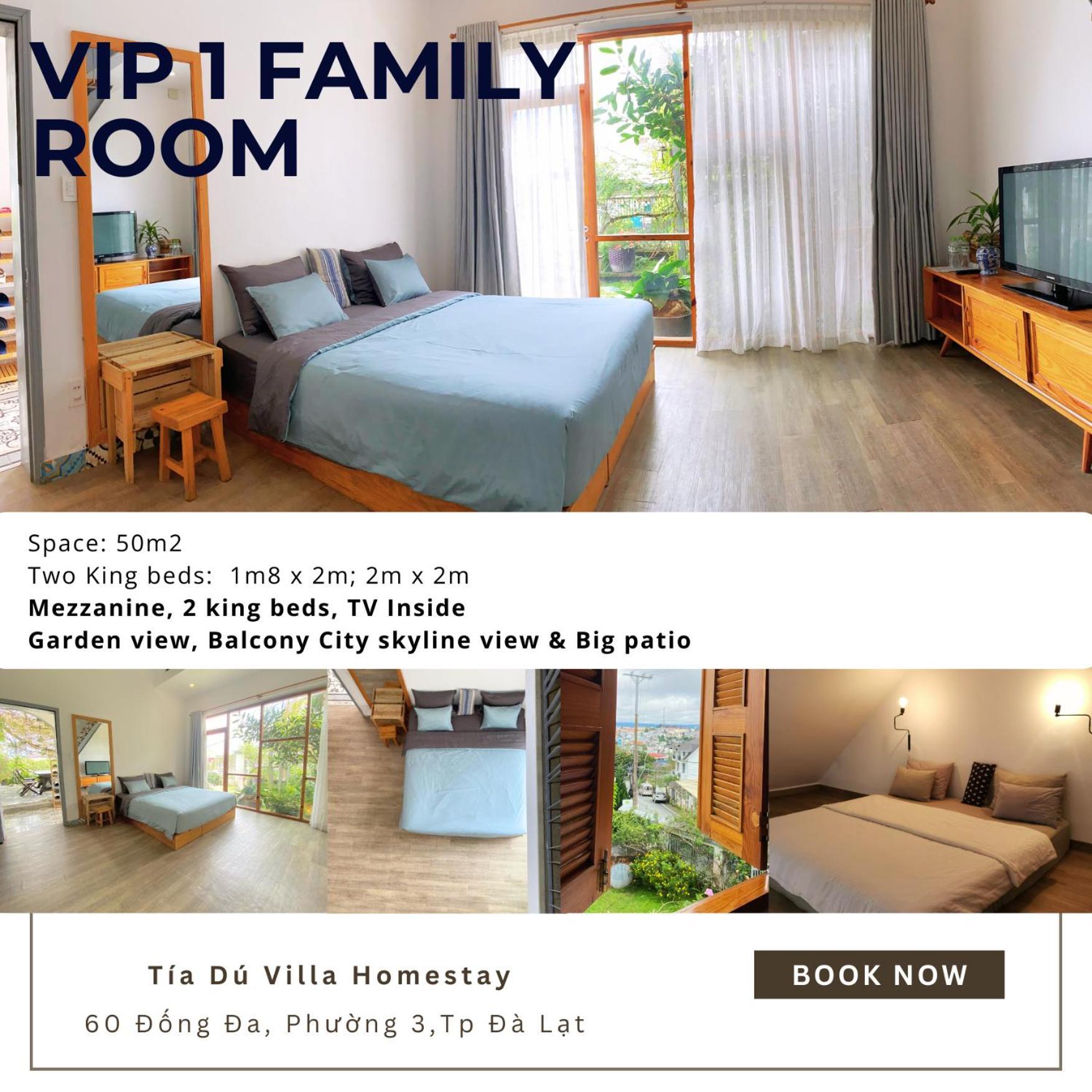 Tia Du Villa Homestay 달랏 외부 사진